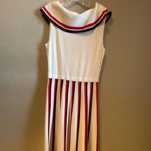 Boden Knit Shawl Collar Dress Size 10